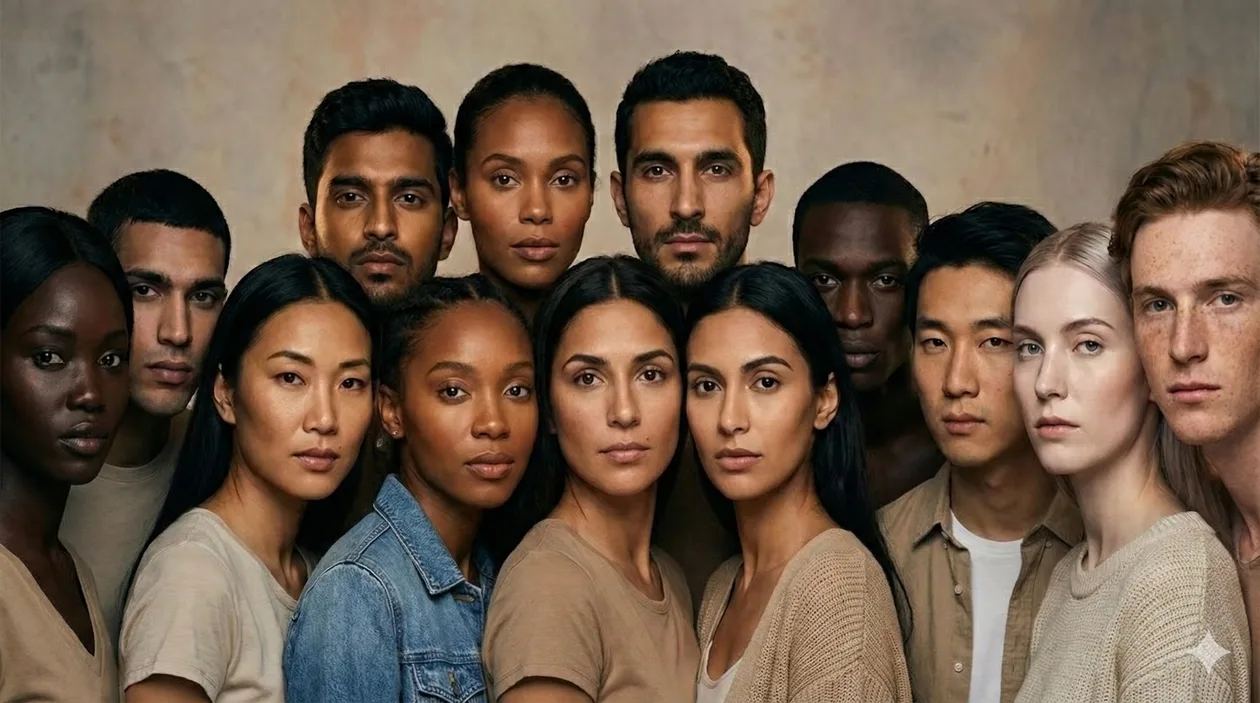 Built for every complexion - diverse skin tones